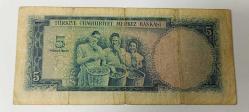 5. Emisyon 1. Tertip 5 Türk Lirası Naturel (Nadir C2 Serisi)