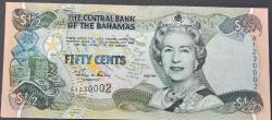 BAHAMALAR  1/2  DOLAR  (2001)-ÇİL