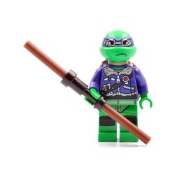 Lego® tnt028 Minifigür - Gözlüklü Donatello (Teenage Mutant Ninja Turtles) (Aksesuarları İle Birlikte)