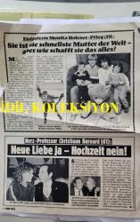 PRENSES DIANA'NIN FOTOĞRAFLI DERGİ SAYFASI (2 YAPRAK) - A MAGAZINE CLIPPING OF PRINCESS DIANA - 28 x 21 cm EBADINDA - ALMANCA DERGİDEN