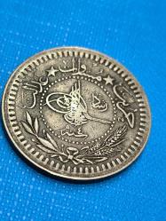 Sultan Mehmet Reşat Nikel osmalı paraları 1327/4