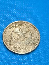 1937 Nikel 1 Kuruş Çt kondüsyondadır