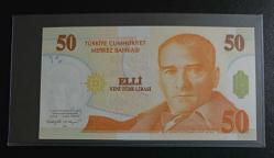 8. EMİSYON NADİR A SERİSİ (A02) 50 YTL ÇİL KONDİSYONDA