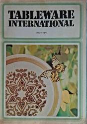 Dergi - TABLEWARE INTERNATIONAL (Cam ve Porselen Sanatı, Ocak 1974)