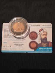 Nizami Gencevi Bronz Darphane Hatıra Parası - Sertifikalı