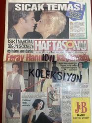 HAFTA SONU GAZETESİ - DOĞUM GÜNÜ HEDİYESİ (TURKİSH - NEWSPAPER) - TAM TAKIM 20 SAYFADIR - 27 MART 1996 - Sayı: 13 -Ajda Pekkan-Burak Kut-Feray Göknel-Ergun-Fuat Paşa-Süleyman Özgen-Ferhat Şirin-Nilüfer Bayrı-Burcu Burkut-Banu-Halil Kadirbeyoğlu-Derya Alabora-Uğur Yücel-Mustafa Alabora-İsmet Ay-Erdal Özyağcılar-Özdemir Erdoğan-Cengiz Kurtoğlu-Emel Müftüoğlu-Nilüfer-Cem Hakko-Atilla Özdemiroğlu-Samime Sanay-Uğur Böceği Yalçın-Perihan Savaş-Selahattin Taşdöğen-Taşkın Sabah-Yılmaz Morgül-Ebru Gündeş-Demet Akbağ-Mine Koşan-Aydan Şener-Ayhan Akbin-Muazzez Ersoy-Ülkü Erakalın-İsmet Özhan-Hanife Çetiner-Pınar Dilşeker-Brooke Shields-Haluk Bilginer-Zuhal Olcay-Mehmet Akan-Selim Naşit Özcan-Müjde Ar-Atilla Özdemiroğlu-Yaprak Özdemiroğlu-Şener Şen-Asya-Uzay Heparı-Aşkın Nur Yengi-Ahmet Demiral-Oğuzhan Tongal-Ece Bar-Altan Sarıoğlu-Sibel Tüzün-Levent Candaş-Cengiz Beyoğlu-Sadun Ersönmez-Ferdi Tayfur-Necla Nazır-Tuğçe Tayfur-Ahmet Selçuk İlkan-Koral Sarıtaş-Perran Kutman-Mahsun Kırmızıgül-Adnan Şen