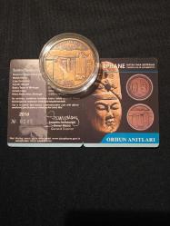 2016 ORHUN ANITLARI HATIRA PARASI BRONZ SERTİFİKALI