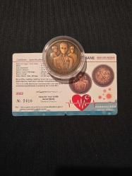 2022 KORONAVİRÜS HATIRA PARASI BRONZ SERTİFİKALI