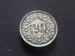 20 RAPPEN 1943 B - İSVİÇRE