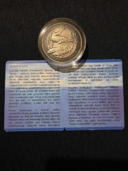 2021 - Mersin Balığı Sertifikalı Gümüş Hatıra Para - Sertifikalı