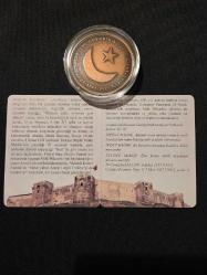 Gaziantep'e Gazilik Ünvanı Verilişinin 100. Yılı (Bronz) Hatıra Parası - Sertifikalı