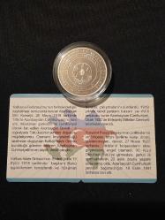 2018 AZERBAYCAN MİLLİ MECLİSİNİN 100.YILI GÜMÜŞ HATIRA PARASI
