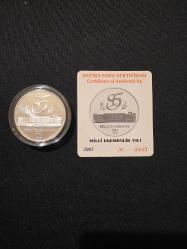 2005 MİLLİ EGEMENLİK 85.YILI HATIRA PARASI GÜMÜŞ