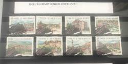 LOT.7 » 2008 İLLERİMİZ KONULU SÜREKLİ POSTA PULLARI  - KATALOG NO.4072/4079 - PTT İLK GÜN DAMGALI