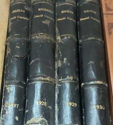 HAZİNE HESABI UMUMİSİ Türkiye Cumhuriyeti 1926, 1927, 1928, 1929, 1930, 1932 [6 ADET]