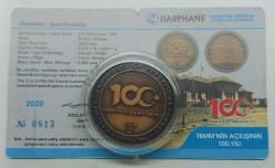 2020 TBMM'NİN AÇILIŞININ 100.YILI HATIRA BRONZ SERTİFİKALI