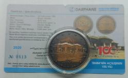 2020 TBMM'NİN AÇILIŞININ 100.YILI HATIRA BRONZ SERTİFİKALI