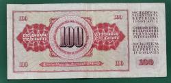 YUGOSLAVYA   1965    100 DİNAR
