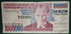 TÜRKİYE  R 49   SERİSİ  1.000.000   LİRA