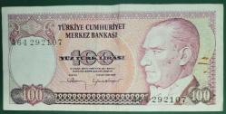 TÜRKİYE  A64    SERİSİ    100   LİRA