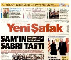 8 Ocak 2026 YENİ ŞAFAK GAZETESİ Doğum Günü Gazetesi (08.01.2026) Doğumgünü Hediyesi | Sıradışı Hediye | Hatıra Gazete | Gazete Arşivi | YENİŞAFAK | Şam'ın Sabrı Taştı | Halep'te SDG'ye Operasyon | 4,1 MİLYON EMEKLİ REFAH PAYI BEKLİYOR | 108 Teknik Direktör Bahisten Disipline | TÜRKİYE'DE TELİFSİZ KİTABA HÜCUM VAR Küçük Prens'i 150 Yayınevi Basıyor | YEŞİLAY : SAAT DOKUZ EKRANDA YOKUZ | İsrail ve BAE'ye Ayrılıkçılar Ekseni | TELE-2 CHP'NİN KANALI OLACAK | Trump Venezuela'nın Anahtarını İstedi | HANELERİN %57'SİNDE ÇOCUK YOK | Acımasız Bir Bölüşüm Kavgasının Ortasındayız | AİLE HEKİMİ KÖY ÇOCUKLARIYLA 12'DEN VURDU | Site Aidatı Artışına Sınır