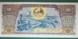 LAOS  2015  500  KİP
