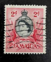İngiliz sömürgesi Jamaika- damgalı