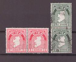 1922-1923 İrlanda Yeni Günlük Pul 2'li Per Damgalı Pul - DP781