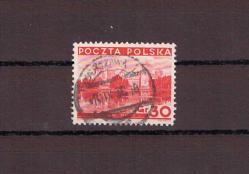 1936 Polonya Uluslararası Gordon Bennett Balon Yarışı, Varşova Damgalı Pul - DP801