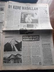 Star Gazetesi - Turkish Newspaper - 23 Ekim 2001 - Aydın Doğan'a borç kıskacı - Ziraat Bankası plajı komik bir olaya imza attı - Nejat Ekrem Basmacı İstanbul Ticaret borsasına tam 16. Kez Başkan seçildi Fotoğrafı - patronlara 500 milyon dolar - patronların duayeni Aydın Bolak resmen iflas etti - Kemal Derviş - Recai Kutan ile Necmettin Erbakan'ın önlerinde kadayıf tabakları Fotoğrafı - derviş'in suçu yazan Kürşat Başar - emekli tümgeneral Osman Özbek Paşa beni yıpratmak istiyorlar - Cumhurbaşkanı Ahmet Necdet Sezer yol gösterdi - Mesut Yılmaz halk bize güvenmiyor - Silivri'de Jandarma Mahmut hoca tarikatına ait Çiftlik evine baskın yaptı fotoğraf - İGDAŞ'ta iki tutuklama - Usame Bin Ladin'in hayali - iyi ki doğdun deprem dede Ahmet Mete Işıkara Fotoğrafı - HADEP ve Türkiyelileşmek yazan Sabahattin Önkibar - Fenerbahçe Bayer Leverkusen şampiyonlar ligi maçı bu akşam saat 21.45'te Star'da Fotoğrafı - Ankara at yarışı bülteni - Beşiktaş Galatasaray derbisinin hakemi Muhittin Boşat