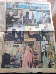 Hürriyet Kelebek Gazetesi - Turkish Newspaper - 10 Mayıs 1984 - Dev yazar  Yaşar Kemal'in dev eseri Ağrı Dağı efsanesi Hürriyet için fotoroman oldu - Yaşar Kemal'in ilk aşk romanı Ağrı Dağı efsanesi - Ağrı Dağı efsanesinde Gülbahar Sultanı Serpil Çakmaklı Çoban Ahmet'i Burçin Oraloğlu oynuyor fotoğraf - hafif müzik sanatçısı Ayla Algan 12. Hitit rallisi öncesi tüm yarışçıları öpücük yağmuruna tuttu Fotoğrafı - Yaşar Özel ve eşi Aytaç Özel geçtiğimiz hafta içinde kızları Gülnur'un 5. Yaşını kutladılar Fotoğrafı - Aziz Nesin'in mizah Anıtı Tatlı Betüş oynayanlar Ayten Gökçer Yusuf Sezgin ve Murat Soydan yönetmen Zeki Alasya Foto Roman - televizyon programı - İstanbul'da sinema tiyatro programı - Kerime Nadir'in Hürriyet için yazdığı son roman geciken müjde Yazı Dizisi - Şener Şen İlk başrolünü oynuyor fotoğraf - sosyal içerikli bir Amerikan filmi Brubaker - beyaz şemsiyeli oynayanlar Türkan Şoray Cihan Ünal Dinçer Çekmez Foto Roman - işte fotoroman Müjdat Gezen Perran Kutman - Aziz Nesin