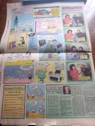 Hürriyet Kelebek Gazetesi - Turkish Newspaper - 10 Mayıs 1984 - Dev yazar  Yaşar Kemal'in dev eseri Ağrı Dağı efsanesi Hürriyet için fotoroman oldu - Yaşar Kemal'in ilk aşk romanı Ağrı Dağı efsanesi - Ağrı Dağı efsanesinde Gülbahar Sultanı Serpil Çakmaklı Çoban Ahmet'i Burçin Oraloğlu oynuyor fotoğraf - hafif müzik sanatçısı Ayla Algan 12. Hitit rallisi öncesi tüm yarışçıları öpücük yağmuruna tuttu Fotoğrafı - Yaşar Özel ve eşi Aytaç Özel geçtiğimiz hafta içinde kızları Gülnur'un 5. Yaşını kutladılar Fotoğrafı - Aziz Nesin'in mizah Anıtı Tatlı Betüş oynayanlar Ayten Gökçer Yusuf Sezgin ve Murat Soydan yönetmen Zeki Alasya Foto Roman - televizyon programı - İstanbul'da sinema tiyatro programı - Kerime Nadir'in Hürriyet için yazdığı son roman geciken müjde Yazı Dizisi - Şener Şen İlk başrolünü oynuyor fotoğraf - sosyal içerikli bir Amerikan filmi Brubaker - beyaz şemsiyeli oynayanlar Türkan Şoray Cihan Ünal Dinçer Çekmez Foto Roman - işte fotoroman Müjdat Gezen Perran Kutman - Aziz Nesin