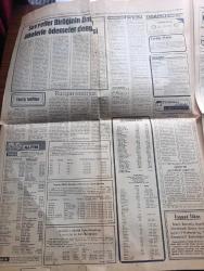 Ticaret Gazetesi - Turkish Newspaper - 23 Ağustos 1974 - Tariş Genel Müdürü Nejat Halulu  mahsul geç idrak edildiğinden destekleme alımları yavaş gidiyor - para kredi konusunda alınan tedbirlerin en kısa sürede uygulanması öneriliyor - İzmir Ticaret odası Yönetim Kurulu Başkanı Sabri Tanık  un fiyatları yeni baştan gözden geçirilmelidir - 1973 ürünü A. Grad işlenmiş tütün için 2.95 dolar asgari ihraç fiyatı tespit edildi - çekirdeksiz kuru üzüm ve kuru incir asgari ihraç fiyatları da belli oluyor - Danimarka'da küspe fiyatları yükselme eğilimi gösteriyor - kompütöre verme ve makineden çıkarma Fotoğrafı - tarımsal uğraşı A. Nejat Yazıcıoğlu - gümrüklerden gönderilen çekilen mallar - Sovyetler birliği'nin batılı ülkelerle ödemeler dengesi - din adamı gözü ile yazan Ahmet Karakullukçu - İstanbul'da altın fiyatları - İzmir ve İstanbul piyasalarındaki hareketler - sebze ve meyve halindeki fiyatlar - resmi gazetede bugün - Mısır Devlet Başkanı Enver Sedat ve  Libya devlet başkanı Kaddafi