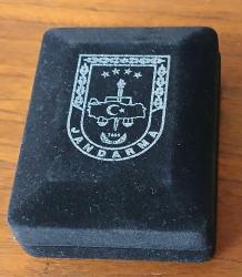 Jandarma Madalyon Kadife Kutusunda ( Tek Taraflı )