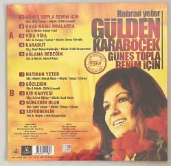 Gülden Karaböcek Hatıran Yeter Güneş Topla Benim İçin Lp Plak (Sıfır Jelatinli)