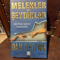 MELEKLER VE ŞEYTANLAR - DA VINCI ŞİFRESİ YAZARI - DAN  BROWN - ALTIN KİTAPLAR