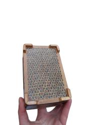 vintage Marküteri işçilkli ahşap kutluar