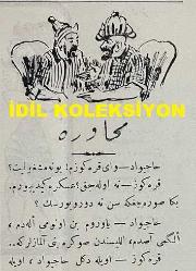 Osmanlıca Karagöz Mizah Dergisi-Gazetesi, Orijinal Dönem Basım, (Ottoman Magazine-Newspaper-Journal Illustré Kara-Gueuz) - 9 Ağustos 1914 - Sayı: 646 - Hicri: 18 Ramazan 1332 - Rumi: 27 Temmuz 1330 - Karikatürist Ali Fuat Bey'in Çalışması: 