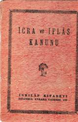 İCRA VE İFLAS KANUNU /1950 BASIM