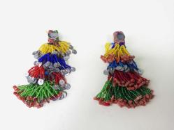 Antika 160 Adet Osmanlı Gümüşü ve Osmanlı Altını Olan Gelin Fesi