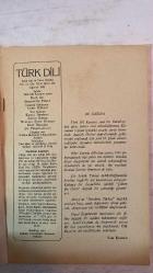 TÜRK DİLİ, AYLIK DİL VE YAZIN DERGİSİ - AĞUSTOS 1982 SAYI: 367  BILGE KARASU - NAHIT ULVI AKGÜN - UNSAL ÖZÜNLÜ - MEHMET SALİHOĞLU - HASAN ŞİMŞEK - ÖZDEMİR İNCE - GANGA PRASAD VIMAL - ÖMER ASIM AKSOY - BEHÇET AYSAN - AYSEL CEYHUN - TURGAY KANTÜRK - FERGUN ÖZELLİ - HAYATI BAKİ - SALİM ŞENGİL - YALÇIN ULUKAYA - ŞİİR ERKÖK YILMAZ - ALAADDIN SOYKAN - AYTEN UYAN - OKTAY AKINCI - AZİZ SIVASLIOĞLU - SEVDA ŞENER - GÜLŞEN KARAKADIOĞLU - ALİM ŞERİF ONARAN - MUZAFFER UYGUNER - TARIK DURSUN K. - TÜRKER ACAROĞLU - VEDAT YAZICI - O. NURİ POYRAZOĞLU - KAMİLİ ÇELEBİLER - İSMAİL ULÇUGÜR  DOSTLARIM ÜZERİNE - PARIS - ŞİİR DİLİNDE SAPMALAR - SOKRATES - ANILARDA KALAN II - YAKILMIŞ ŞİİRLER'DEN - DİK BAYIR'DA DİL VE ANLATIM - G.P. VIMAL - ŞİİRLER - DERSİMİZ TÜRKÇE - BAHÇE - BÖYLE BİRİ VAR MI? - SABAH KARANFİLLE - GÜNÜN SONUNDA ŞENLİK - YAYGI - ÇÖKEN BİR ÖYKÜ - SULAR AKARKEN GÜZELDİR - GÜZ - PİYAN BAĞI - OKUL BİTTİ - KUKLA TİYATROSU - MAUDE'U BİRAZ DİNLER MİSİNİZ - TÜRK SİNEMASI -  TAM TAKIM EKSİKSİZ 62 SAYFA