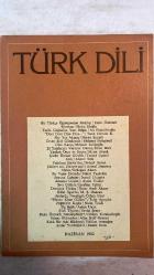 TÜRK DİLİ, AYLIK DİL VE YAZIN DERGİSİ - HAZİRAN 1982 SAYI: 3661  EMİN ÖZDEMİR - METİN ELOĞLU - ALİ PÜSKÜLLÜOĞLU - TARIK DURSUN K. - HASAN ŞİMŞEK - MEHMET DELİGÖNÜL - MEHMET SALİHOĞLU - İLHAN BERK - METİN ALTIOK - TUNCER UÇAROL - AHMET TELLİ - BEHÇET AYSAN - KEMAL DEMİRAY - ERDOĞAN ALKAN - HÜROL TAŞDELEN - İSMAİL ULÇUGÜR - AYDIN YALKUT - İBRAHİM YILDIZ - ÖMER ASIM AKSOY - M. Ş. ONARAN - ORHAN URAL - TALİP APAYDIN - NAİM TİRALİ - AYTEN UYAN - SEVDA ŞENER - GÜLŞEN KARAKADIOĞLU - ÂLİM ŞERİF ONARAN - HALDUN ARMAĞAN - RAMİS DARA  BİR TÜRKÇE ÖĞRETMENİNE MEKTUP - BİLEYTAŞI - TARİH, COĞRAFYA, YURT BİLGİSİ - 
