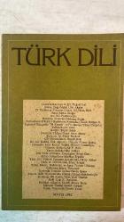 TÜRK DİLİ, AYLIK DİL VE YAZIN DERGİSİ - MAYIS 1982 SAYI: 365  TUĞRUL İNAL - NAHİT ULVİ AKGÜN - İLHAN BERK - METİN ELOĞLU - ALİ PÜSKÜLLÜOĞLU - MEHMET SEYDA - TARIK DURSUN K. - YILDIZ CANPOLAT - ALİ YÜCE - BİLGİN ADALI - ÖMER ASIM AKSOY - FAKİR BAYKURT - HAYATİ BAKİ - YUNUS KORAY - HİKMET DİZDAROĞLU - ALİ F. BİLİR - HALİL KÖKSEL - SEVGİ ÖZEL - HAYDAR ERGÜLEN - OKTAY AKBAL - İLHAN SELÇUK - YALÇIN ULUKAYA - MURAT ÖZTURANLI - SEVDA ŞENER - GÜLŞEN KARAKADIOĞLU - ÂLİM ŞERİF ONARAN - TALİP APAYDIN - RAMİS DARA - İSMAİL CEYHAN - ÖZCAN YALIM  ÇAĞCILLIK KAVRAMI VE ŞİİR - HASAN DAĞI - EL YAZILARINA VURUYOR GÜNEŞ, III - SALÇA - ANI - ROMANCI GÜNLÜĞÜ - ROMANLARIN ERKEKLERİ KADINLARIN ROMANLARI - İSPANYOL YAZININDA 