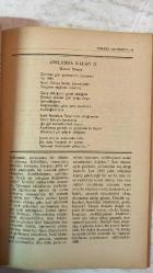 TÜRK DİLİ, AYLIK DİL VE YAZIN DERGİSİ - AĞUSTOS 1982 SAYI: 368 - NAHİT ULVİ AKGÜN - ÜNSAL ÖZÜNLÜ - MEHMET SALİHOĞLU - HASAN ŞİMŞEK - ÖZDEMİR İNCE - GANGA PRASAD VIMAL - ÖMER ASIM AKSOY - BEHÇET AYSAN - AYSEL CEYHUN - TURGAY KANTÜRK - FERĞUN ÖZELLİ - HAYATİ BAKİ - SALİM ŞENGİL - YALÇIN ULUKAYA - ŞİİR ERKÖK YILMAZ - ALÂADDİN SOYKAN - AYTEN UYAN - OKTAY AKINCI - AZİZ SİVASLIOĞLU - SEVDA ŞENER - GÜLŞEN KARAKADIOĞLU - ÂLİM ŞERİF ONARAN - MUZAFFER UYGUNER - TARIK DURSUN K. - TÜRKER ACAROĞLU - VEDAT YAZICI - O. NURİ POYRAZOĞLU - KÂMİLİ ÇELEBİLER - İSMAİL ULÇUGÜR  “DOSTLARIM ÜZERİNE” DİYE SÖZE GİRİŞEREK - PARİS - ŞİİR DİLİNDE SAPMALAR - SOKRATES - ANILARDA KALAN II - G.P. VIMAL - ŞİİRLER - DERSİMİZ TÜRKÇE - YAKILMIŞ ŞİİRLER’DEN - DİK BAYIR’DA DİL VE ANLATIM - BAHÇE - BÖYLE BİRİ VAR MI? - SABAH KARANFİLLE - GÜNÜN SONUNDA ŞENLİK - YAYGI - ÇÖKEN BİR ÖYKÜ - SULAR AKARKEN GÜZELDİR - GÜZ - PİYAN BAĞI - OKUL BİTTİ - KUKLA TİYATROSU - MAUDE’U BİRAZ DİNLER MİSİNİZ -  -  TAM TAKIM EKSİKSİZ 62 SAYFA