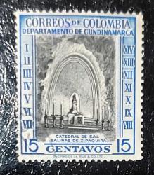 Kolombiya Damgalı pul