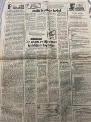 TERCÜMAN GAZETESİ - DOĞUM GÜNÜ HEDİYESİ (TURKISH NEWSPAPPER) - 25 OCAK 1985 - SADECE TEK YAPRAKTIR -Turgut Özal-Kenan Evren-Kaddafi-Bülent Ecevit-Turgut Sunalp-Hristof-Ahmet Kabaklı-Hamdi Mert-Rauf Tamer-Mehmed Emre-Serpil Yılmaz-Hüseyin Yılmaz-İmar planlarını DPT yönlendirecek-Muhalefet Durum kötü Özal İyiye gidiyoruz-Libya’ya ihracatımız artırılacak-Özdağlar’ı öğretmeni sorguya çekecek-Van Lennep Özal’ın programı başarıya ulaştı-MDP’de İstenmeyenler kendilerini savundu-Ekranlı telefon istenmeyen misafiri kapıdan çeviriyor-Din adamı ve öğretmen işbirliğinin faydaları-Milli kültür krizi-Şeytan Çemberi-Gün Işığında-Pijama Sohbeti-Sütun Kısalt-İmar Kanunu değiştiriliyor-Liderler TV’de konuştu Tercüman kamuoyu araştırması yaptı-Okuyucular dün gece liderlere not verdi-Tercüman Piyango-Bugünkü şanslı numaralar-Topun ağzındaki 3 adam-Başsavcılıkla Bülent Ecevit siyaset yapamaz-TBMM on günlük moral tatiline girdi-Gong faaliyet-Nazlı Ilıcak-Sümerbank Çanakkale Sentetik Fabrikası Müdürü-İlan Tu