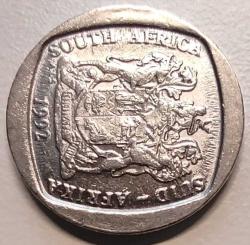 Güney Afrika 1992 1 Rand - Çil - Koleksiyonluk Madeni Para