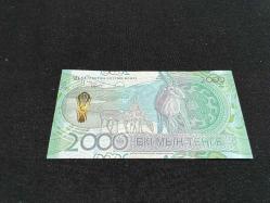 KAZAKİSTAN 2000 TENGE ÇİL  HATIRA