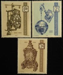 AVUSTURYA 1970 ANTİKA SAATLER - 1 DAMGASIZ GOMSUZ TAM SERİ