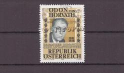 1988 Avusturya Ödön von Horvath'ın Ölümünün 50. Yıldönümü Damgalı Tam Seri Pul - DP856